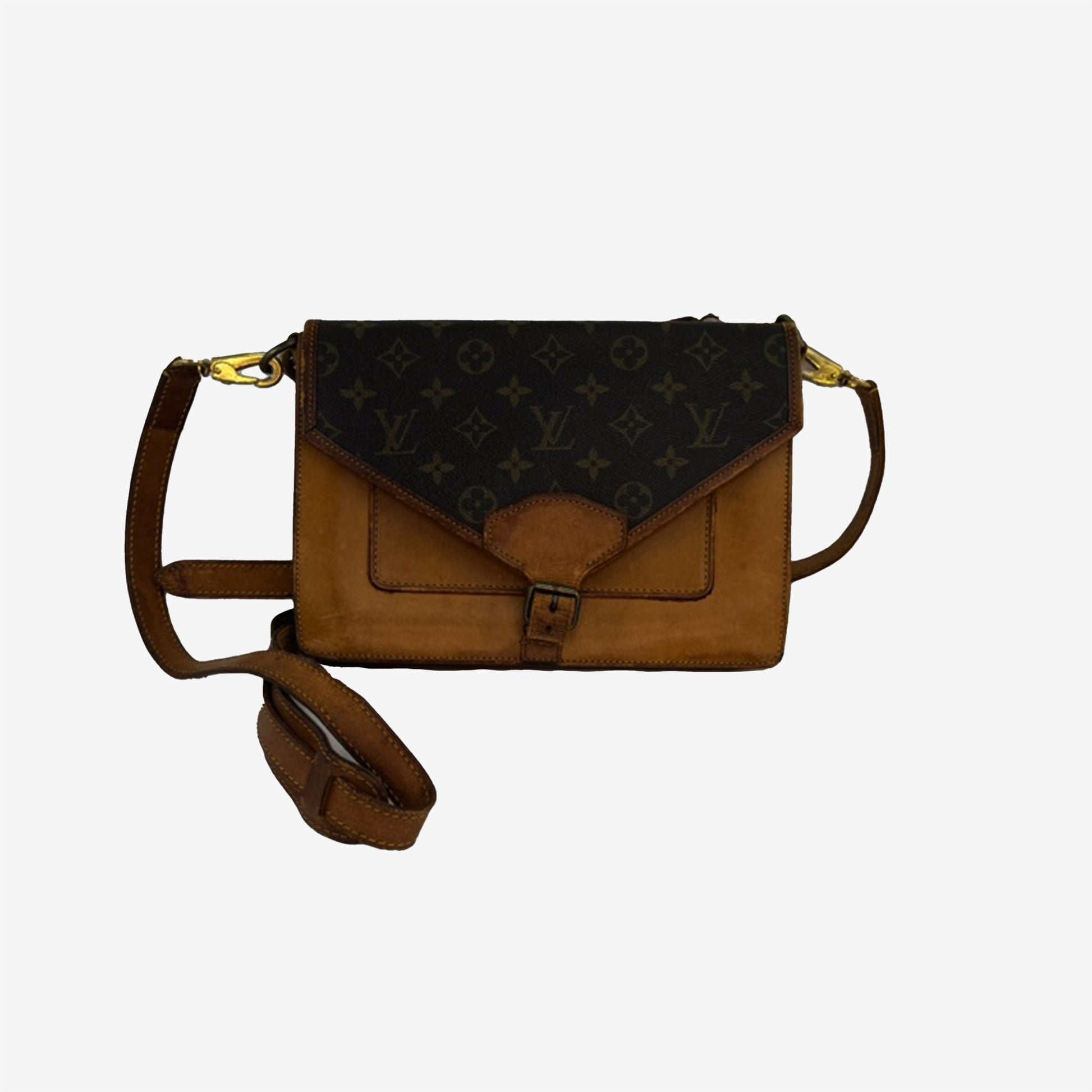 Louis Vuitton Sac Biface Bandoulière Rabat Monogram