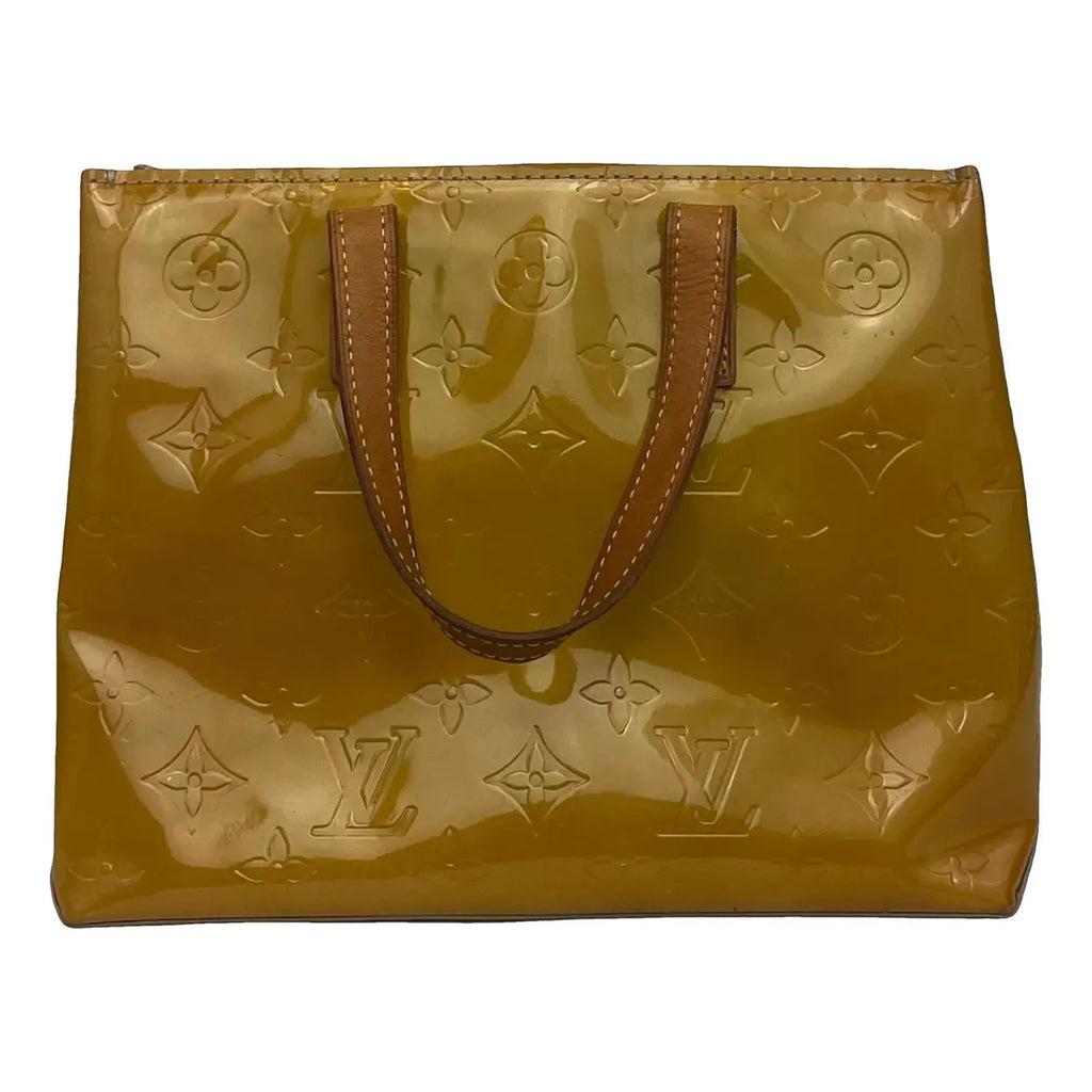 Louis Vuitton Reade Monogram Vernis Yellow