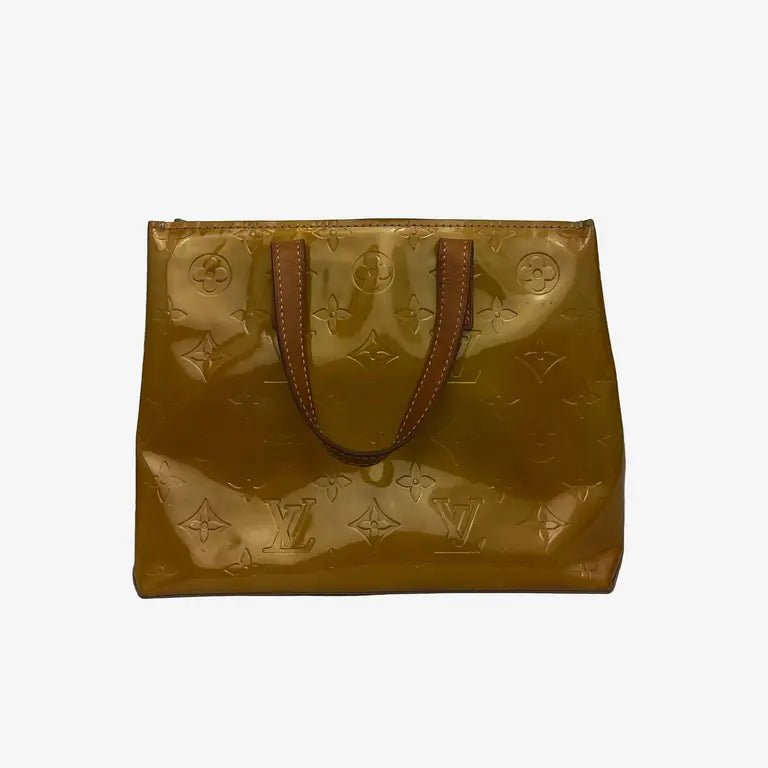 Louis Vuitton Reade Monogram Vernis Yellow