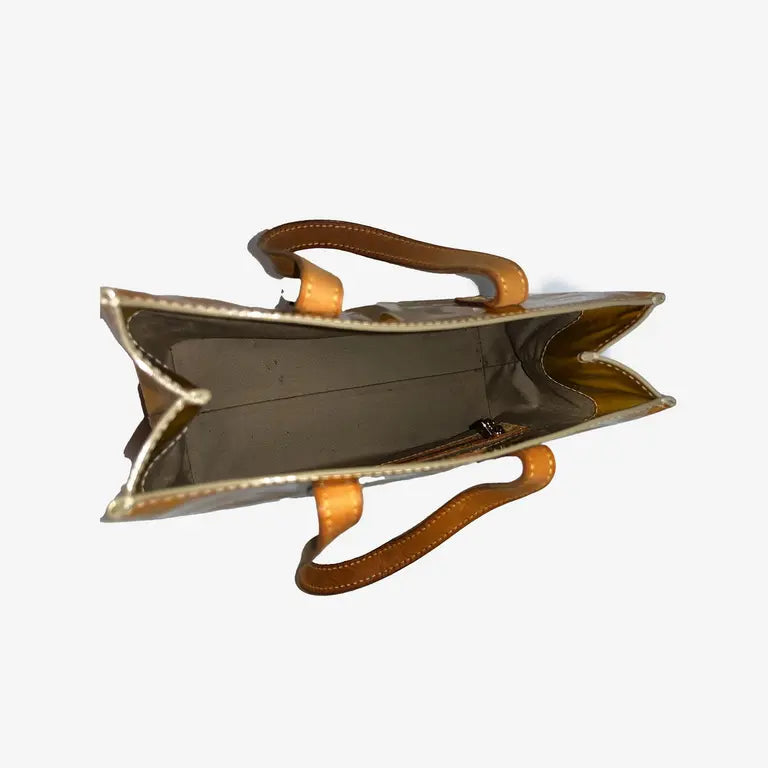 Louis Vuitton Reade Monogram Vernis Yellow