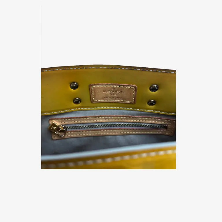 Louis Vuitton Reade Monogram Vernis Yellow