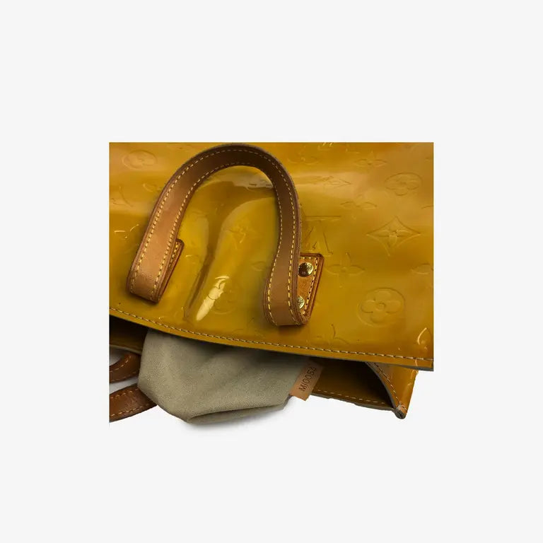 Louis Vuitton Reade Monogram Vernis Yellow